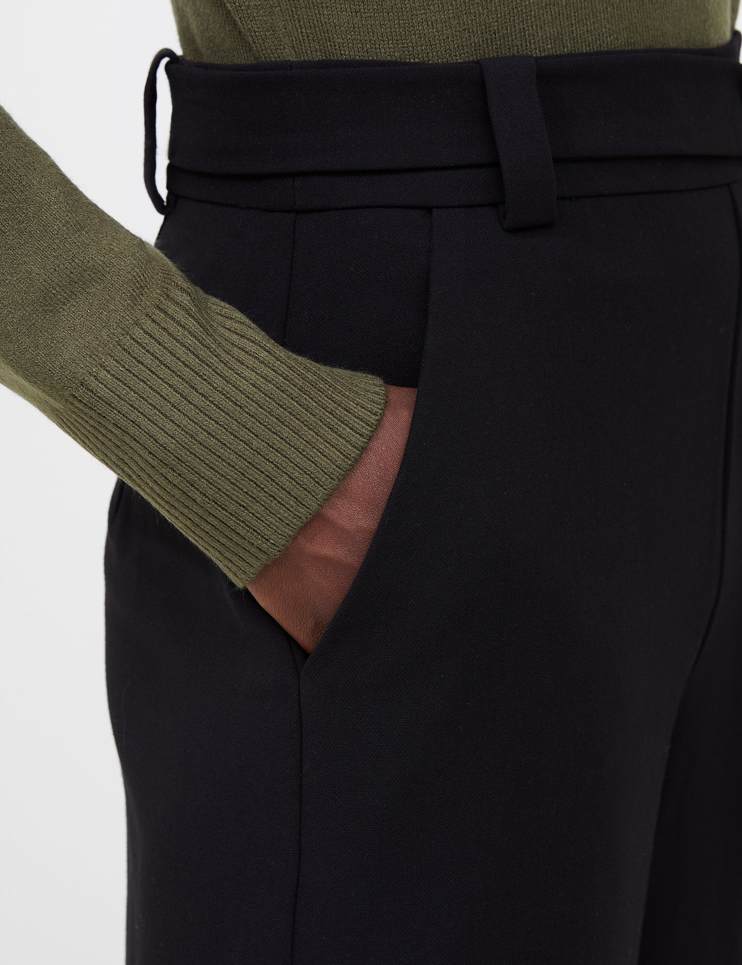 whisper belted culottes - Exclusively available in our physical store