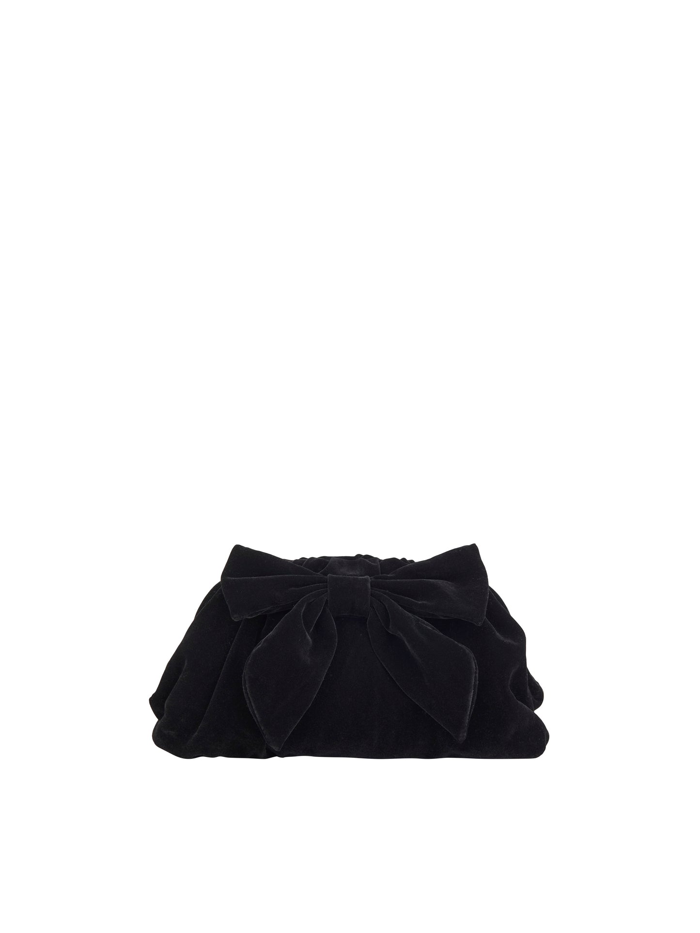 Velvet Bow Clutch