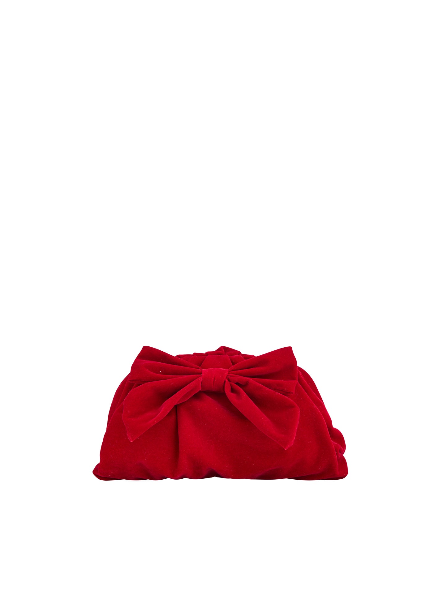 Velvet Bow Clutch