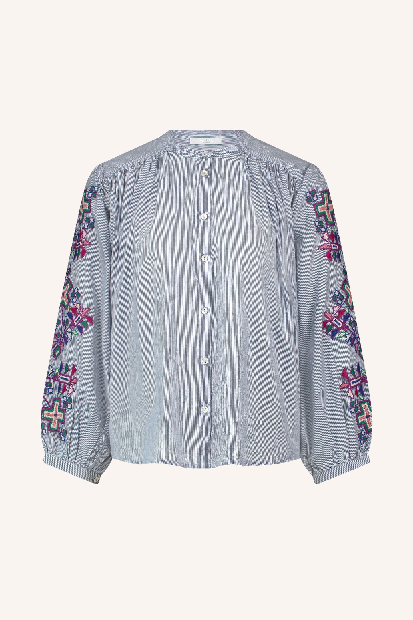 blusa de finas rayas becky